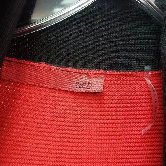 Red Black and Red Sweater/Cardigan - Picture 6 of 7